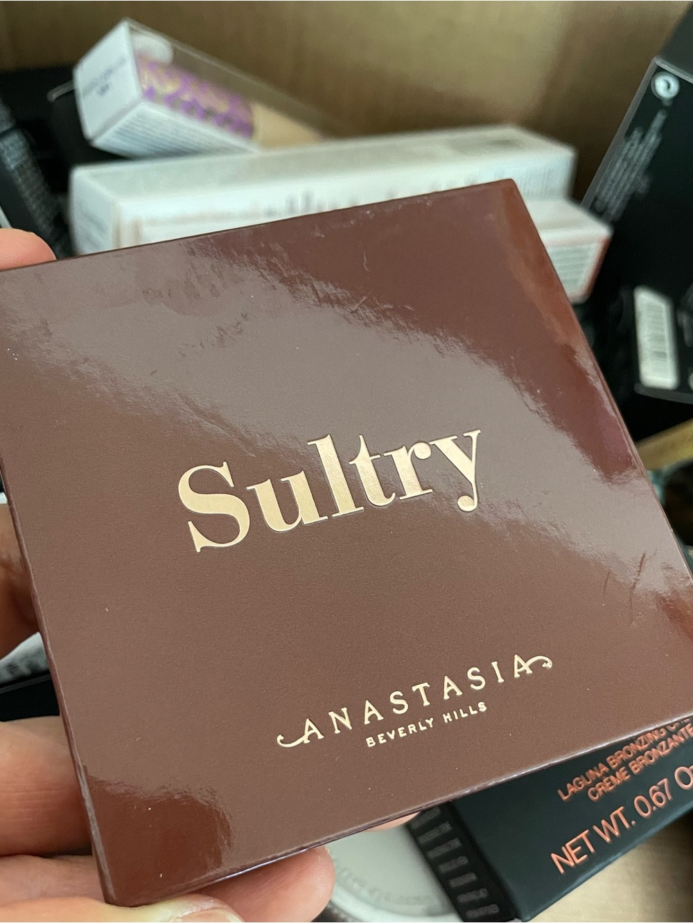 Anastasia Beverly Hills Sultry Eyeshadow Palette - Chocolate Brown with Gold